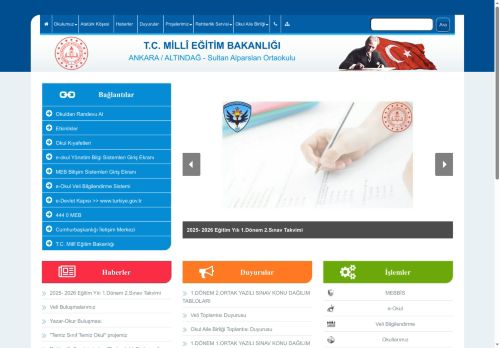 ANKARA / ALTINDAĞ - Sultan Alparslan Ortaokulu