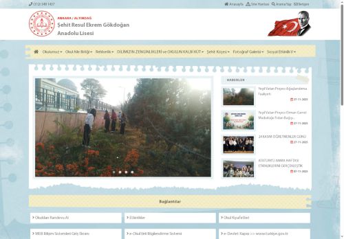 ANKARA / ALTINDAĞ - Şehit Resul Ekrem Gökdoğan Anadolu Lisesi