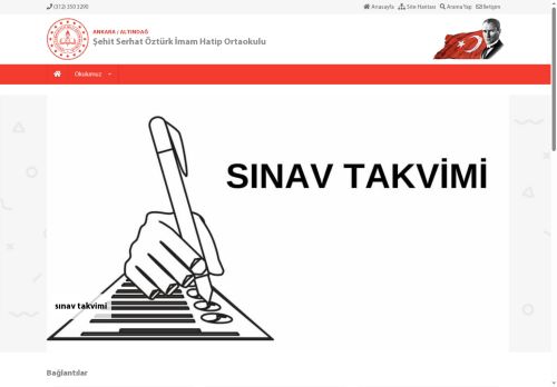 ANKARA / ALTINDAĞ - Şehit Serhat Öztürk İmam Hatip Ortaokulu