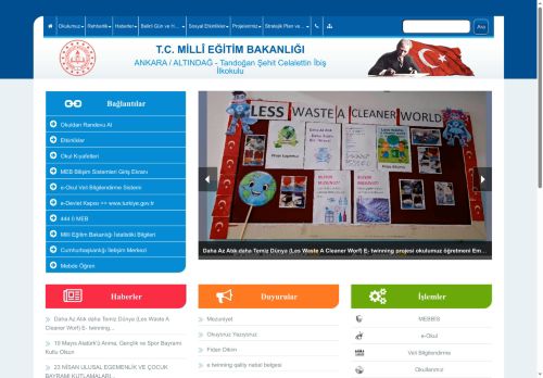 ANKARA / ALTINDAĞ - Tandoğan Şehit Celalettin İbiş İlkokulu