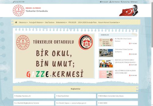 ANKARA / ALTINDAĞ - Türkerler Ortaokulu