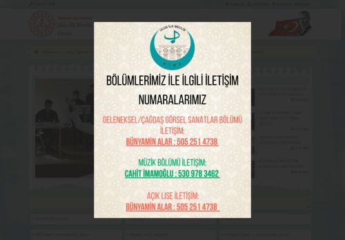 ANKARA / ALTINDAĞ - Ulus İlk Meclis Anadolu İmam Hatip Lisesi