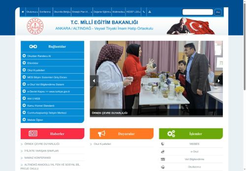 ANKARA / ALTINDAĞ - Veysel Tiryaki İmam Hatip Ortaokulu