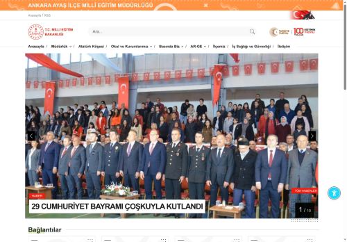 MEB ANKARA - AYAŞ İLÇE MİLLÎ EĞİTİM MÜDÜRLÜĞÜ