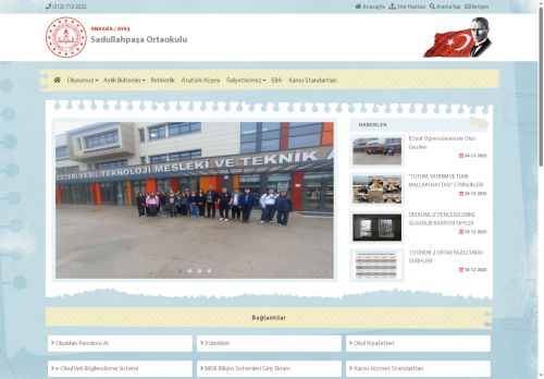 ANKARA / AYAŞ - Sadullahpaşa Ortaokulu