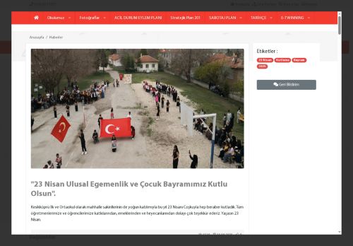 ANKARA / BALA - Kesikköprü İlkokulu