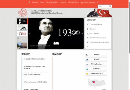 ANKARA / BALA - Sofular Musa Ünal İlkokulu