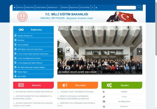 ANKARA / BEYPAZARI - Beypazarı Anadolu Lisesi