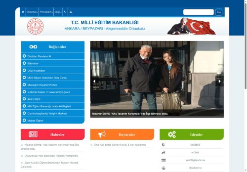 ANKARA / BEYPAZARI - Akşemseddin Ortaokulu