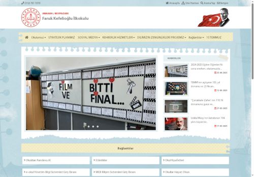 ANKARA / BEYPAZARI - Faruk Kefelioğlu İlkokulu