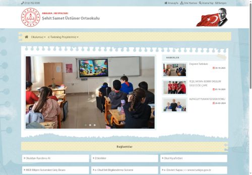ANKARA / BEYPAZARI - Şehit Samet Üstüner Ortaokulu