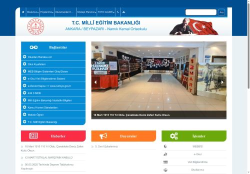 ANKARA / BEYPAZARI - Namık Kemal Ortaokulu