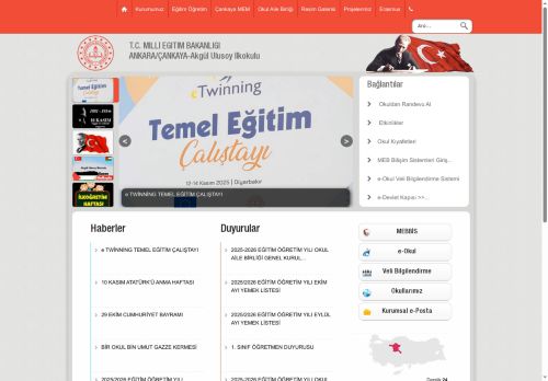 ANKARA / ÇANKAYA - Akgül Ulusoy İlkokulu