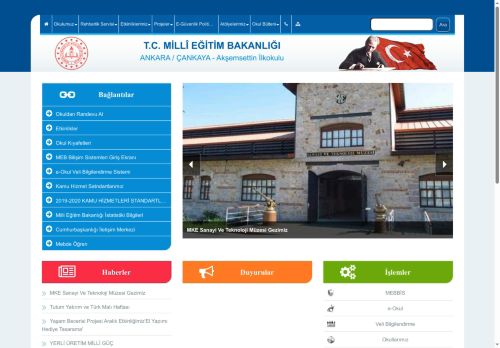 ANKARA / ÇANKAYA - Akşemsettin İlkokulu