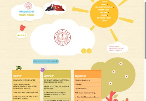 ANKARA / ÇANKAYA - Alacaatlı Anaokulu