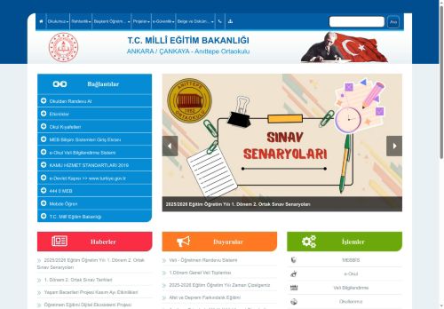 ANKARA / ÇANKAYA - Anıttepe Ortaokulu