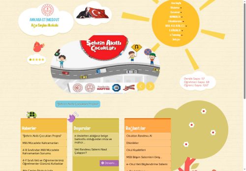 ANKARA / ETİMESGUT - Ağa Ceylan ilkokulu