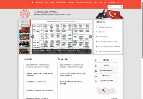 ANKARA / ELMADAĞ - Elmadağ Anadolu Lisesi