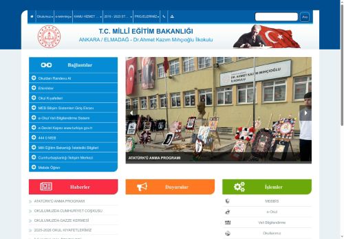 ANKARA / ELMADAĞ - Dr.Ahmet Kazım Mıhçıoğlu İlkokulu