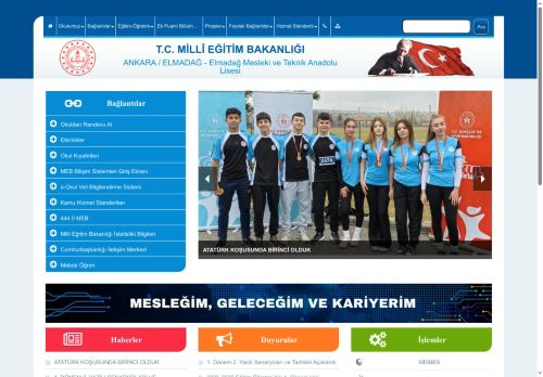 ANKARA / ELMADAĞ - Elmadağ Mesleki ve Teknik Anadolu Lisesi