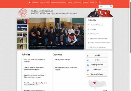 ANKARA / ELMADAĞ - Hasanoğlan Anadolu İmam Hatip Lisesi