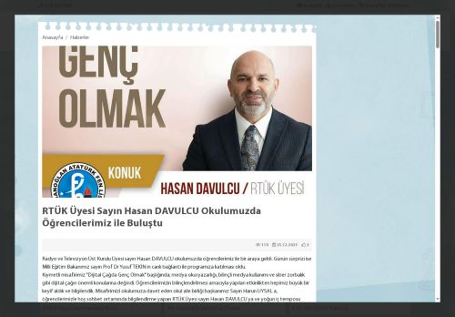 ANKARA / ELMADAĞ - Hasanoğlan Atatürk Fen Lisesi