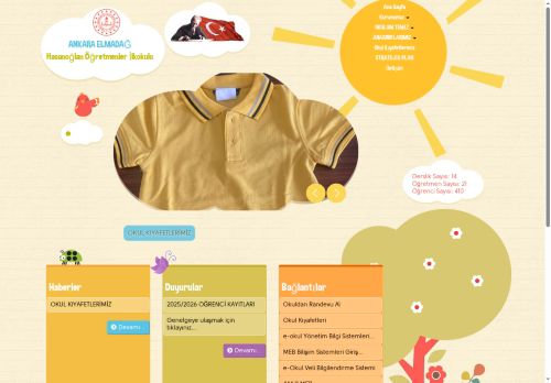 ANKARA / ELMADAĞ - Hasanoğlan Öğretmenler İlkokulu