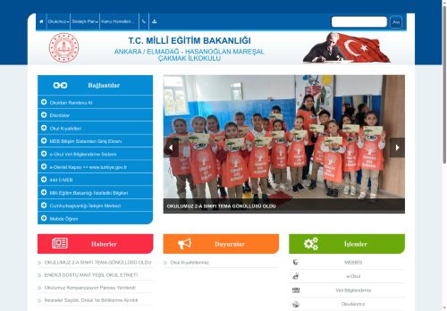 ANKARA / ELMADAĞ - HASANOĞLAN MAREŞAL ÇAKMAK İLKOKULU