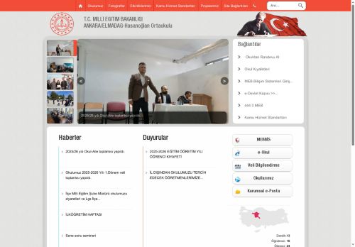 ANKARA / ELMADAĞ - Hasanoğlan Ortaokulu