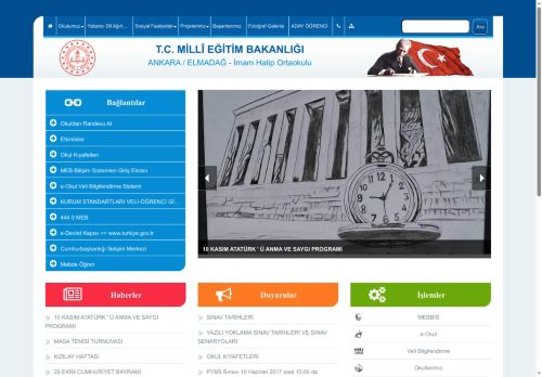 ANKARA / ELMADAĞ - İmam Hatip Ortaokulu