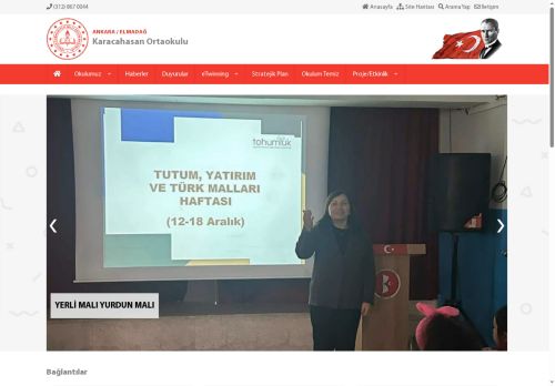 ANKARA / ELMADAĞ - Karacahasan Ortaokulu