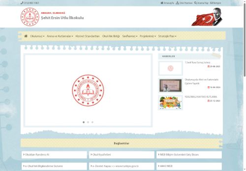 ANKARA / ELMADAĞ - Şehit Ersin Utlu İlkokulu