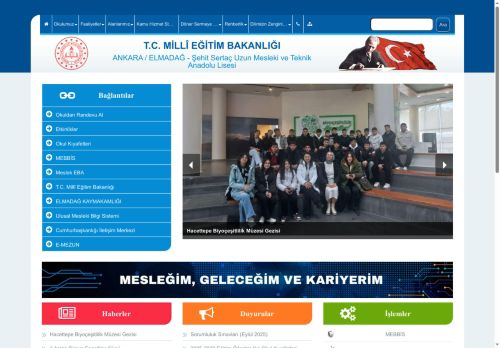 ANKARA / ELMADAĞ - Şehit Sertaç Uzun Mesleki ve Teknik Anadolu Lisesi