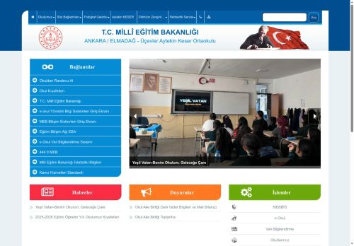 ANKARA / ELMADAĞ - Üçevler Aytekin Keser Ortaokulu