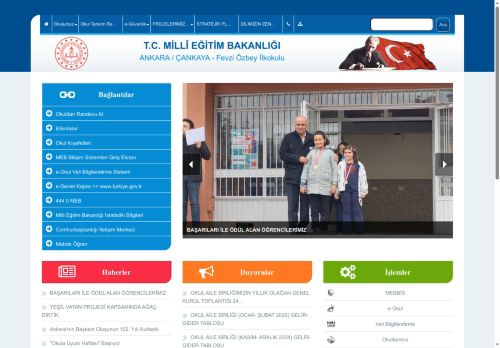 ANKARA / ÇANKAYA - Fevzi Özbey İlkokulu