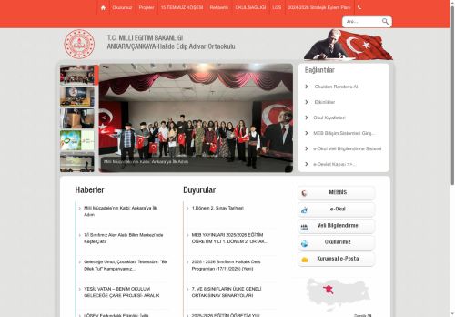 ANKARA / ÇANKAYA - Halide Edip Adıvar Ortaokulu