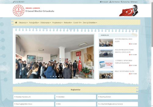 ANKARA / ÇANKAYA - İl Genel Meclisi Ortaokulu