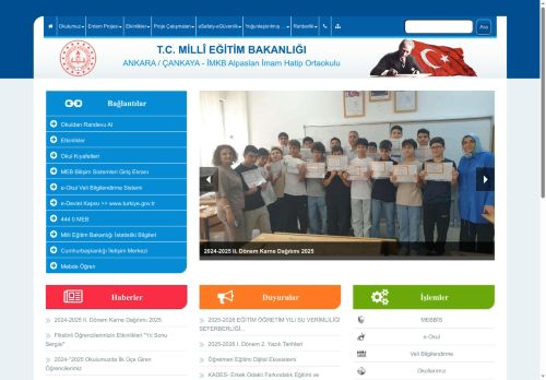 ANKARA / ÇANKAYA - İMKB Alpaslan İmam Hatip Ortaokulu