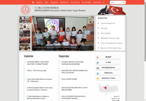 ANKARA / ÇANKAYA - Konutkent Sabiha-Reşit Turgut İlkokulu