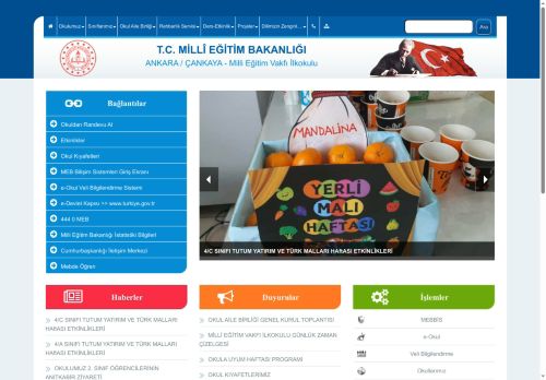 ANKARA / ÇANKAYA - Milli Eğitim Vakfı İlkokulu