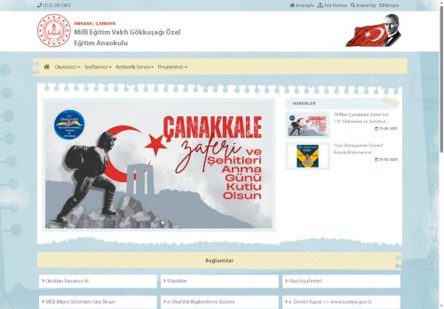 ANKARA / ÇANKAYA - Millî Eğitim Vakfı Gökkuşağı Özel Eğitim Anaokulu