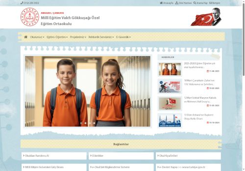 ANKARA / ÇANKAYA - Millî Eğitim Vakfı Gökkuşağı Özel Eğitim Ortaokulu