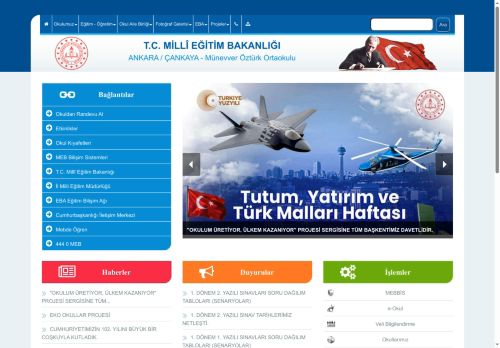 ANKARA / ÇANKAYA - Münevver Öztürk Ortaokulu