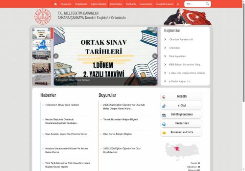 ANKARA / ÇANKAYA - Necdet Seçkinöz Ortaokulu