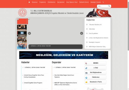 ANKARA / ÇANKAYA - SERÇEV Engelsiz Mesleki ve Teknik Anadolu Lisesi