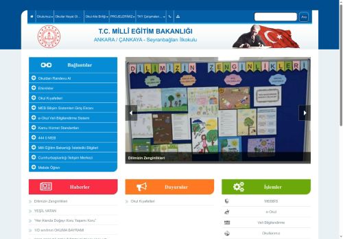 ANKARA / ÇANKAYA - Seyranbağları İlkokulu