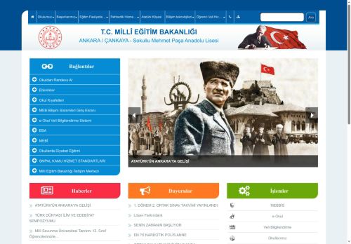 ANKARA / ÇANKAYA - Sokullu Mehmet Paşa Anadolu Lisesi