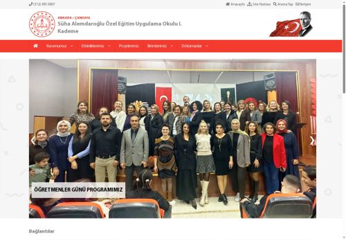 ANKARA / ÇANKAYA - Süha Alemdaroğlu Özel Eğitim Uygulama Okulu I. Kademe