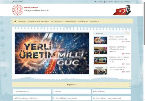 ANKARA / ÇANKAYA - Süleyman Uyar İlkokulu