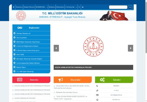 ANKARA / ETİMESGUT - Ayşegül Tuna İlkokulu